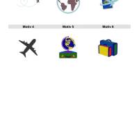 Personalisierte Reisepasshülle aus Filz, Unikat, verschiedene Motive, Reiseausweis, Passhülle, Weltreise, Reisepass Bild 3