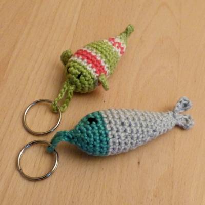 Häkelanleitung Schlüsselanhänger 