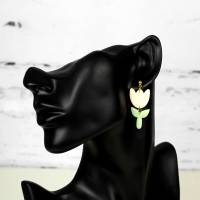 Tulpen Ohrringe aus Polymer Clay • Ohrschmuck | Geschenk Frau | Freundin | Schwester | Mama Bild 7