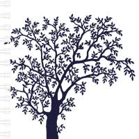 Spendenaktion Notizblock Baum blau/weiß, 50 Blatt/100 Seiten DIN A5, mit Spiralbindung, innen blanko Bild 3