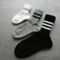 Anleitung: Tennissocken - Socken stricken 16 Größen Bild 1