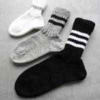 Anleitung: Tennissocken - Socken stricken 16 Größen Bild 2