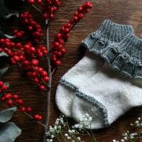 Anleitung: Fairy Steps - Socken mit Rüsche stricken 14 Größen von Baby bis Erwachsene Bild 8