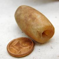 große antike Calcit-Perle aus der Sahara Bild 5