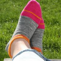 Anleitung: Fit for Sun - Sneakers Socken stricken Bild 7