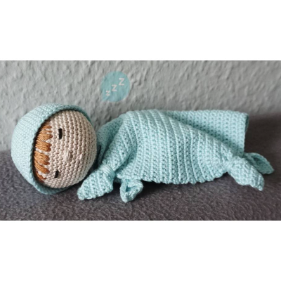 Häkelanleitung Amigurumi Schnuffeltuch Jimmy