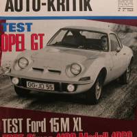 mot Auto-Kritik  Nr. 5     -      9.3.1969  -  Test Opel GT  -  Ford 15 M XL  -  Simca 1100 Modell 1969  --  Wohnwagen- Bild 1
