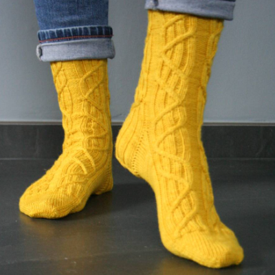 Anleitung: Thiessow - Socken stricken