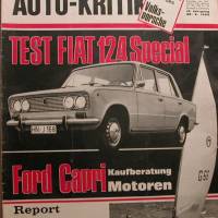 mot Auto-Kritik  Nr. 4     -      22.2.1969 - Test Fiat 124 Special - Ford Capri Motoren Bild 1
