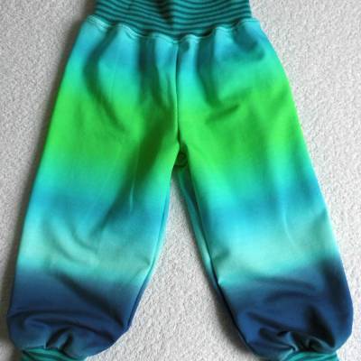Hose  Jogginghose  Mitwachshose  Batikmuster   handmade Gr. 62 - 158