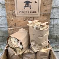 1 kg Schafwolle Dünger & Mulch für den Garten Bild 2