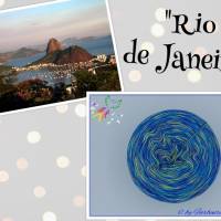Farbenreich-Wolle Strudelbobbel "RIO DE JANEIRO", 4-fädig, verschiedene Lauflängen, Bobbel Bild 3