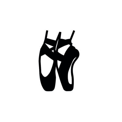 Bügelbild Ballerina I Ballett I Tanzen I Ballettschuhe I Geschenk I Geburtstag I Dance I DIY I 56 Farben Auswahl