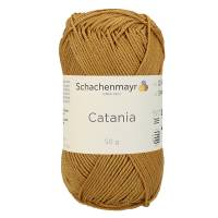 Schachenmayr Catania Baumwolle 50g FB 431 curry Bild 1