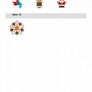 Dekoanhänger Weihnachtsmotive aus Filz, verschiedene Designs, Dekoration, Geschenkanhänger, Weihnachten, Filzanhänger Bild 4