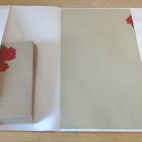 Briefpapier Set - Rosen // Brief // Letter // Geschenk // Schreiben Bild 5
