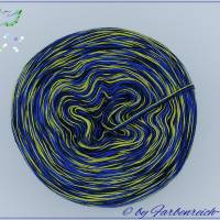 Farbenreich-Wolle Strudelbobbel "TROMSO", 4-fädig, verschiedene Lauflängen, Bobbel Bild 1
