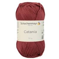 Schachenmayr Catania 50g Baumwolle FB 396 marsala rot Bild 1