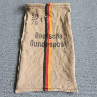 Vintage Postsack Deutsche Bundespost Leinenbeutel
