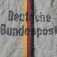 Vintage Postsack Deutsche Bundespost Leinenbeutel Bild 2