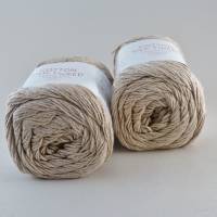 Laines du Nord Cotton Silk Tweed Fb 5718 Mandel Bild 2