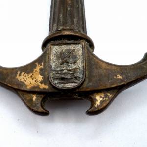 Maritimer Korkenzieher Bronze Messing Bild 2