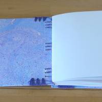Notizbuch A5 - Marmor violett-lila // Tagebuch // Geschenk // Erinnerungen // Skizzenbuch // Journal Bild 7
