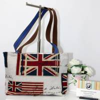 Shopper Handtasche | Motiv USA+England | Bild 2