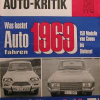 mot Auto-Kritik  Nr. 10 -    17.5.1969 - Test Citroen Ami 8 / Ford 20 M+XL / VW 1500 Cabrio Bild 1