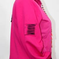Damen Sommer Jacke in Pink Bild 2
