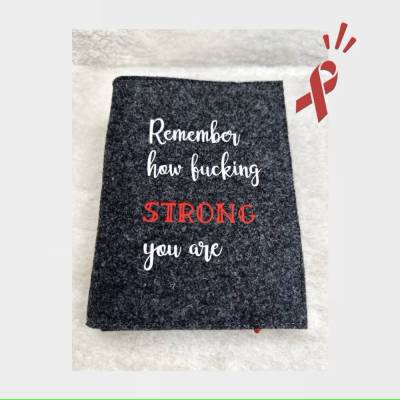 Schutzhülle für Krebstherapie Unterlagen - Portpass, Allergiepass, Onkologieausweis