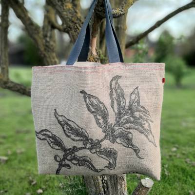 Kaffeesacktasche, Markttasche, Strandtasche, Projekttasche