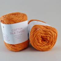 Laines du Nord Cotton Silk Tweed Fb 8872 Orange Bild 1