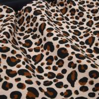 Kurze Pumphose Shorts Sommerhose Jungen Mädchen "Leopardenmuster" Animalprint beige Bild 3