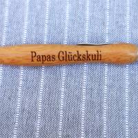 Kugelschreiber graviert bester Papa 4 Varianten Holz Kuli Kulli Bild 3