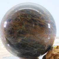 Große Mondstein Kristall Edelsteinkugel, schönes Farbspiel, 78 mm Bild 9
