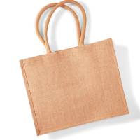 Jute Shopper, Tasche mit Schimmer/ Glitzer Effekt Strandtasche personalisiert Bild 5