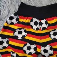 Kurze Pumphosen Deutschlandfarben Fußball 92-104 Bild 2