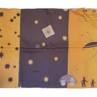 retro Kinderbettwäsche Set in blau und gelb, 100x130cm, 40x60 cm, Weltraummotive, Sterne Ufo, Science Fiction, Bild 3