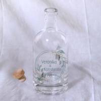 Sandzeremonie Glas mit Holzdeckel Hochzeitsbrauch Windlicht Design Salbei rund Bild 2
