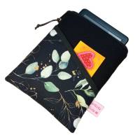 eReader Tasche Eukalyptus schwarz eBook Reader Hülle personalisierbar, z.B. für Tolino Shine 4 Bild 2