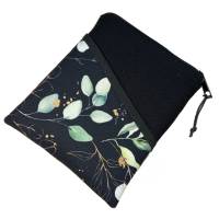 eReader Tasche Eukalyptus schwarz eBook Reader Hülle personalisierbar, z.B. für Tolino Shine 4 Bild 7