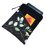 eReader Tasche Eukalyptus schwarz eBook Reader Hülle personalisierbar, z.B. für Tolino Shine 4 Bild 8
