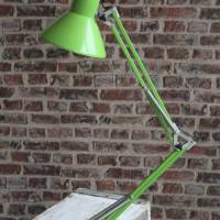 grüne Vintage Architektenlampe Schreibtisch Bild 8