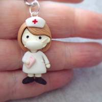 Krankenschwester Ärztin  Schlüsselanhänger  Pflegerin  personalisiert Bild 8
