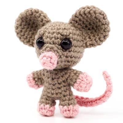 Mini Noso Maus Häkelanleitung | Amigurumi PDF Anleitung