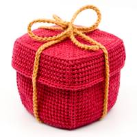 Wiederverwendbare Geschenkbox | Amigurumi PDF Anleitung Bild 1