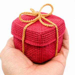Wiederverwendbare Geschenkbox | Amigurumi PDF Anleitung Bild 6