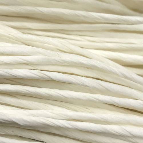 Finnisches Papiergarn - weiß - dünn, Stärke 1,65
