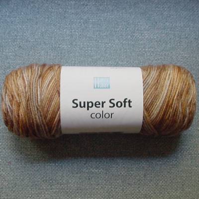 Strickgarn / Häkelgarn Super Soft color von Happy Hobby